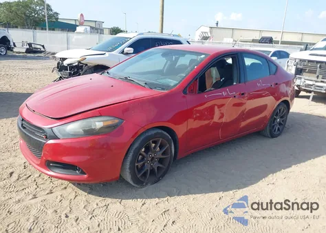 2015 Dodge Dart Sxt z USA, uszkodzony, nr VIN 1C3CDFBBXFD405162